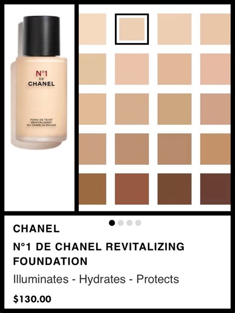 chanel foundation no 1|chanel foundation shade chart.